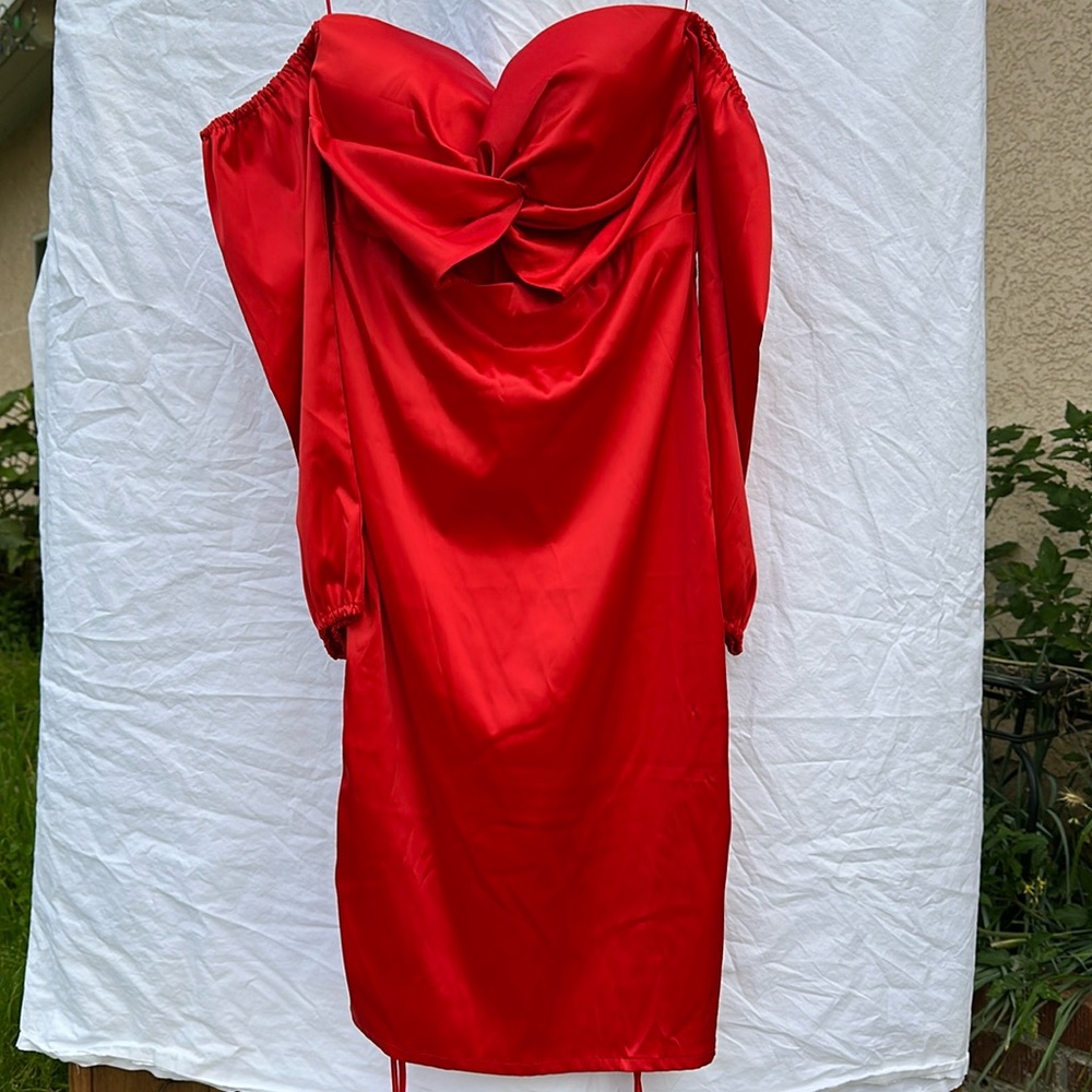 Satin Mini dress
